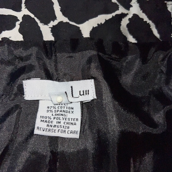 LUII lightweight giraffe print jacket Size XL - Picture 5 of 9